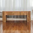 Soba - Straight Media Unit - Oak - Furniture Home Direct