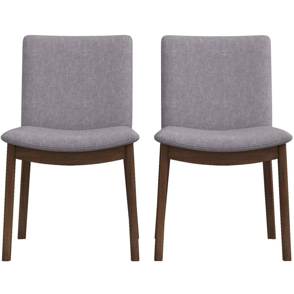 Laura - Mid-Century Modern Solid Wood Dining Chair (Set of 2) - Furniture Home Direct