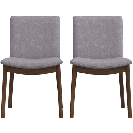 Laura - Mid-Century Modern Solid Wood Dining Chair (Set of 2) - Furniture Home Direct