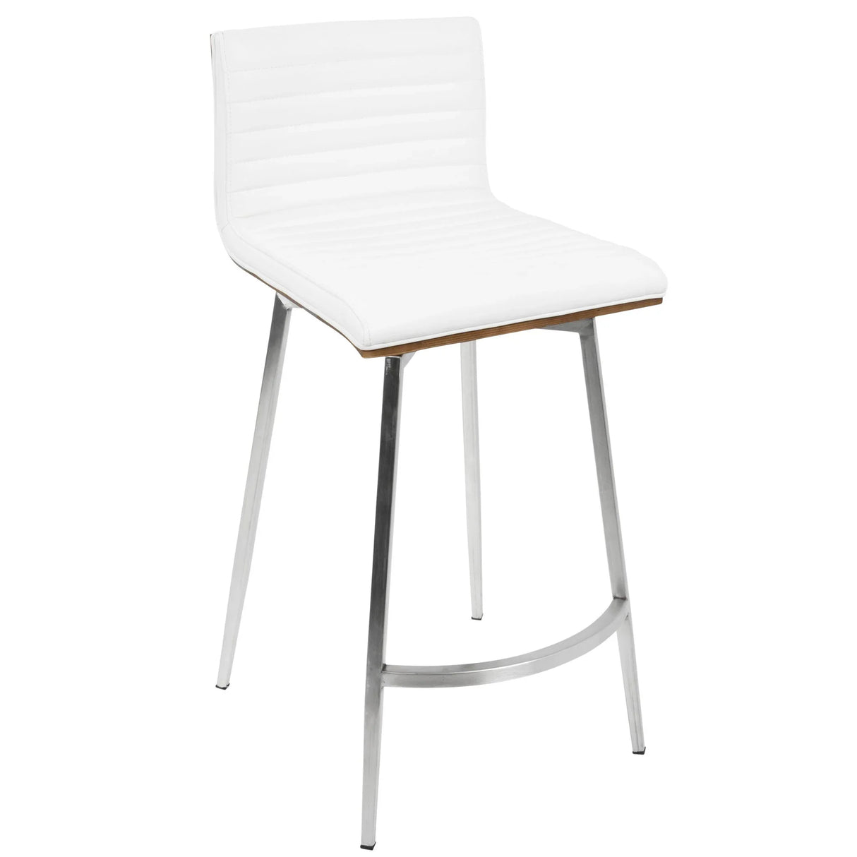 Mason - 3 Piece Swivel Mid Century Modern Counter Height Dining Set With Adjustable Table - Furniture Home Direct