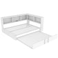 Daybed With Trundle, Storage Cabinets And USB Ports - Furniture Home Direct