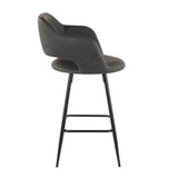 Margarite - Contemporary Counter Stool (Set of 2) - Furniture Home Direct