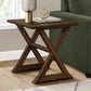Compact Accent End Table, Square, Transitional - Furniture Home Direct