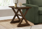 Compact Accent End Table, Square, Transitional - Furniture Home Direct