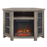 Classic Glass Door Fireplace TV Stand For Tvs Up To 55" - Furniture Home Direct