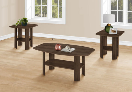 Table Set, Coffee, End, Side, Accent For Living Room (Set of 3) - Furniture Home Direct