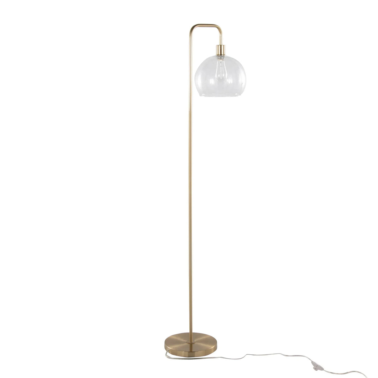 Metro - Contemporary Floor Lamp - Furniture Home Direct