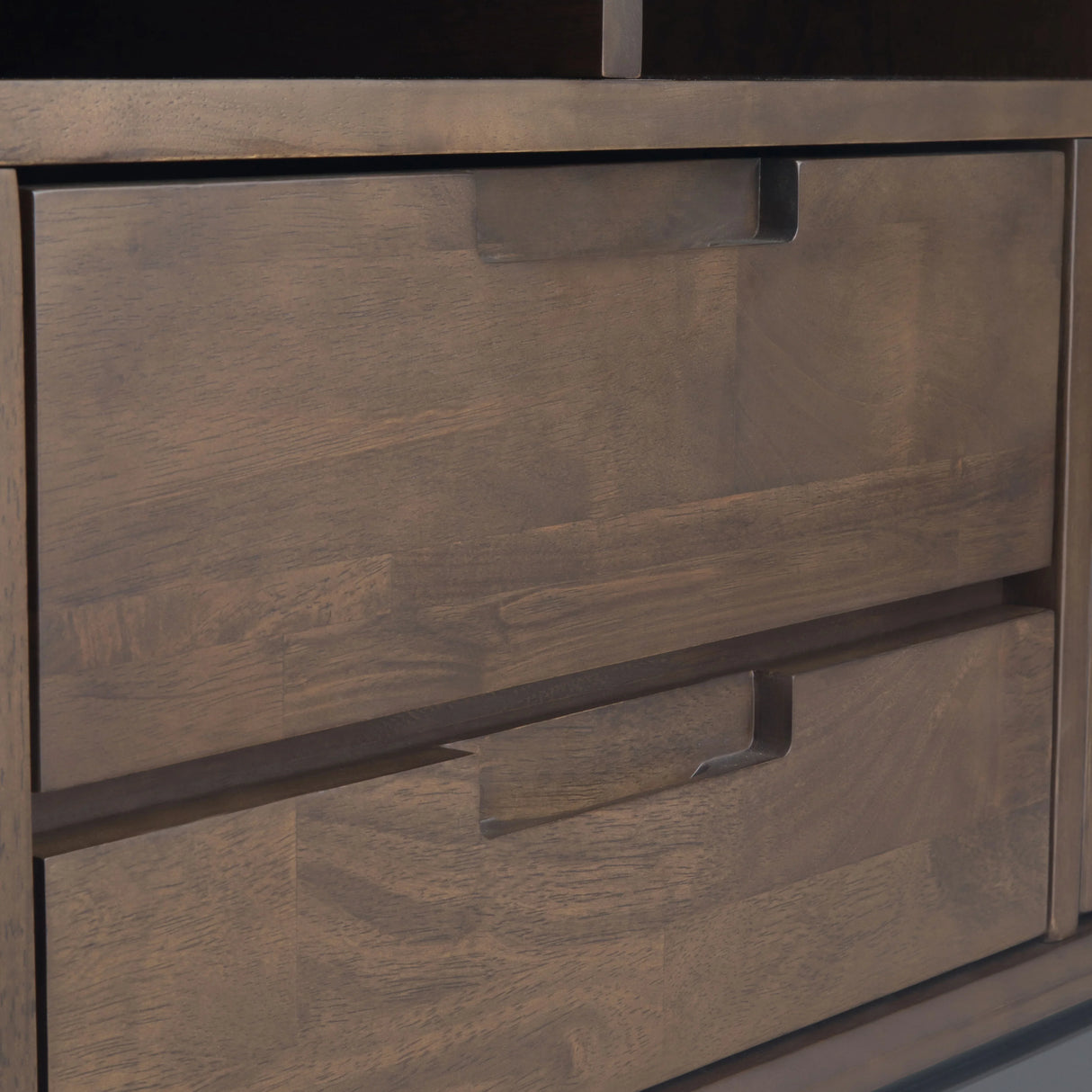 Banting - Mid Century Wide TV Stand - Walnut Brown - Furniture Home Direct
