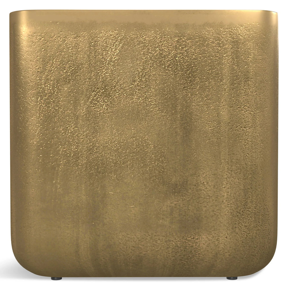 Bassett - Cast Aluminum Side Table - Brown - Furniture Home Direct