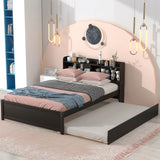 Full Bed With Trundle, Bookcase - Furniture Home Direct
