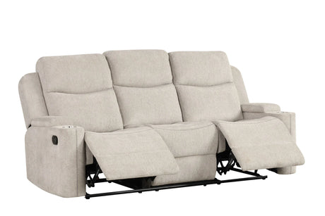 Galya - Motion Sofa - Light Gray - Furniture Home Direct