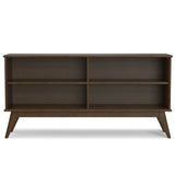 Draper - Handcrafted Low Bookcase - Furniture Home Direct