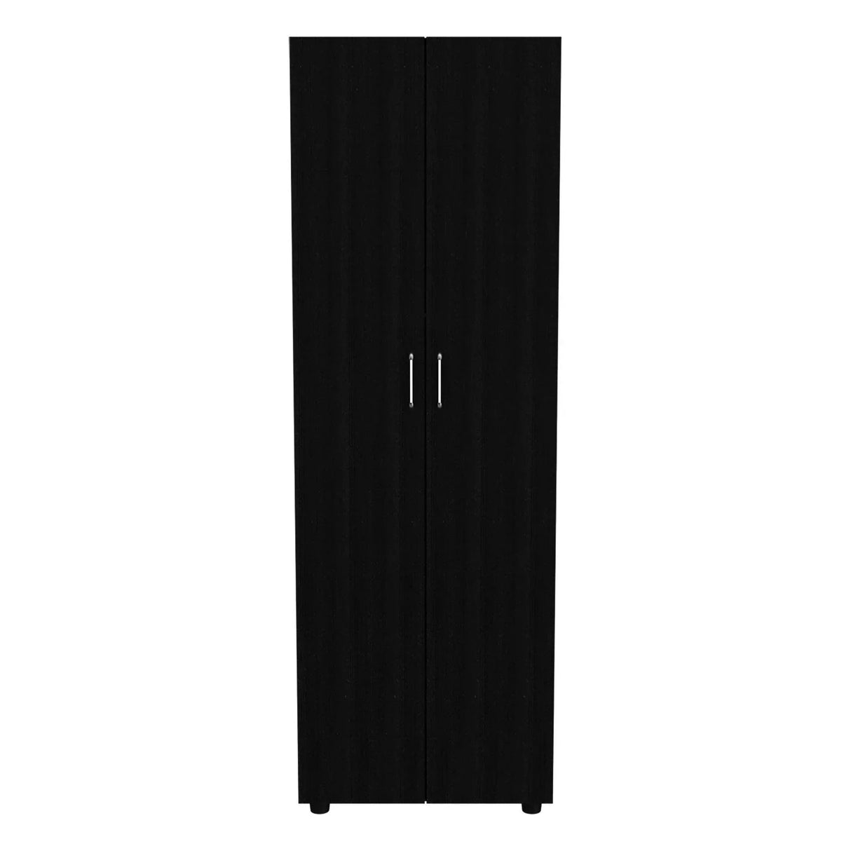 Armoire Organiser, Two Shelves, Rod, Double Door Cabinet Armoire - Furniture Home Direct