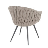 Matisse - Braided Contemporary Chair - Furniture Home Direct