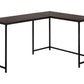 Computer Desk, Home Office, Corner, L Shape, Laptop, Marble Look Contemporary & Modern - Furniture Home Direct
