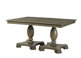 Waylon - 7 Pieces Dining Room Set - Gray / Oak - Furniture Home Direct