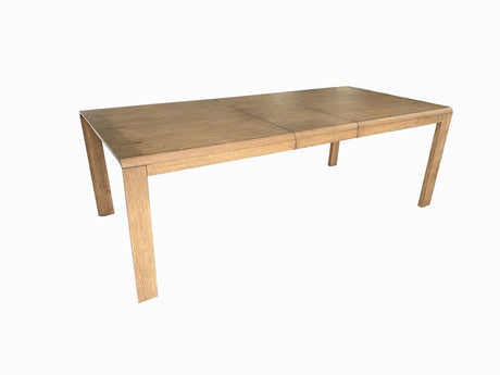 Dining Table With Leaf - Light Brown - Furniture Home Direct