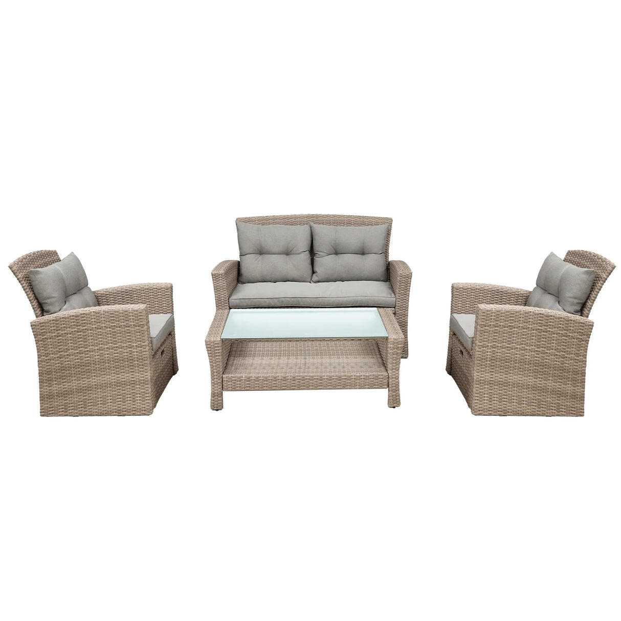 6 PC Outdoor Patio Set - Furniture Home Direct