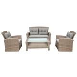6 PC Outdoor Patio Set - Furniture Home Direct