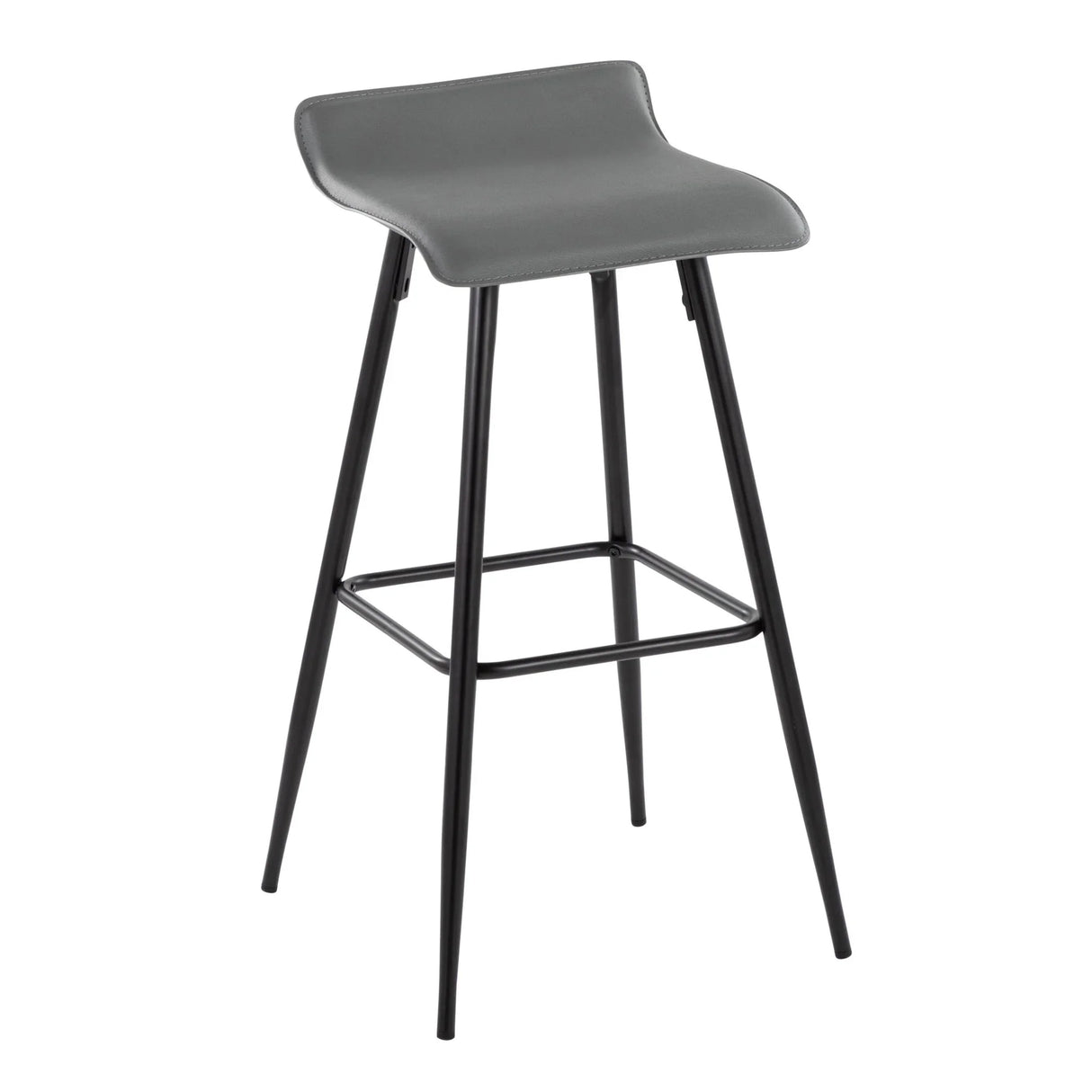 Ale - Contemporary Fixed-Height Bar Stool (Set of 2) - Furniture Home Direct