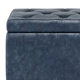 Hamilton - Upholstered Storage Ottoman - Furniture Home Direct