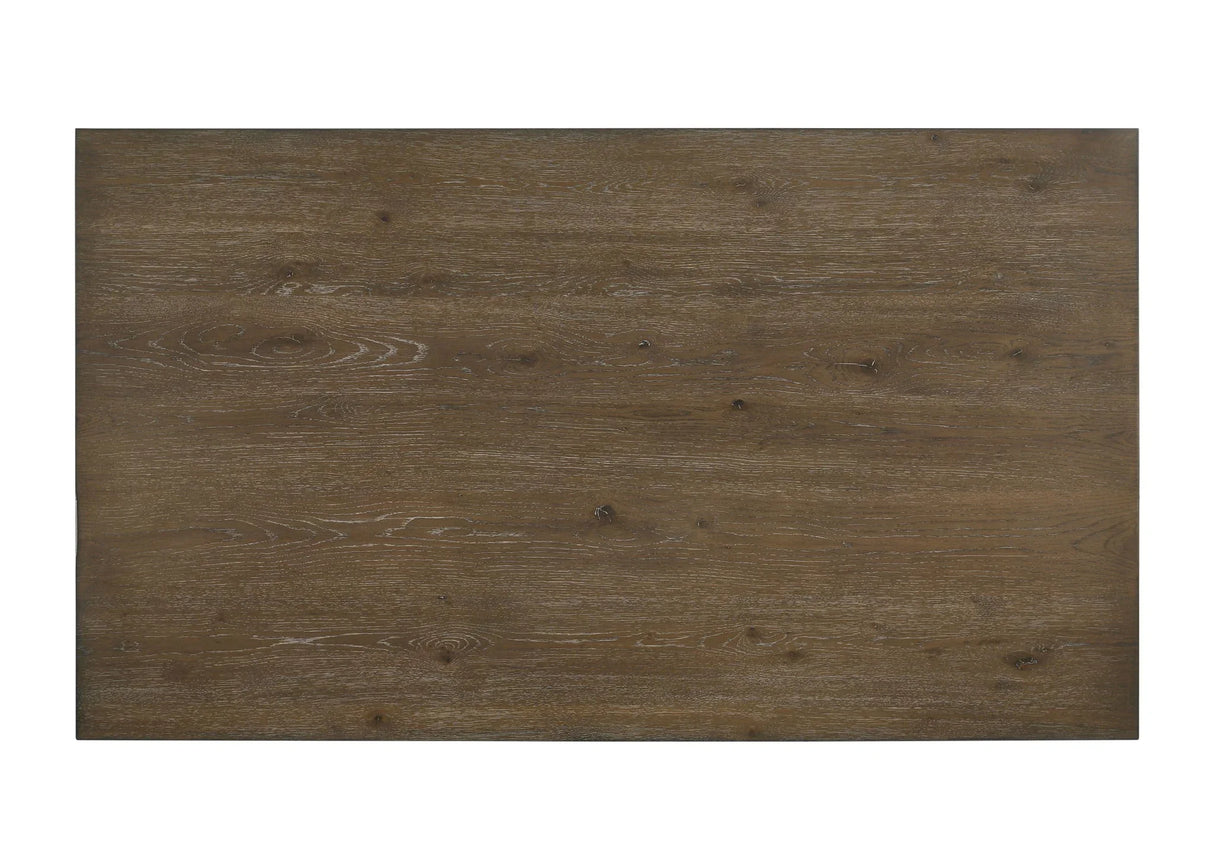 Farren - Weathered Dining Table - Oak - Furniture Home Direct