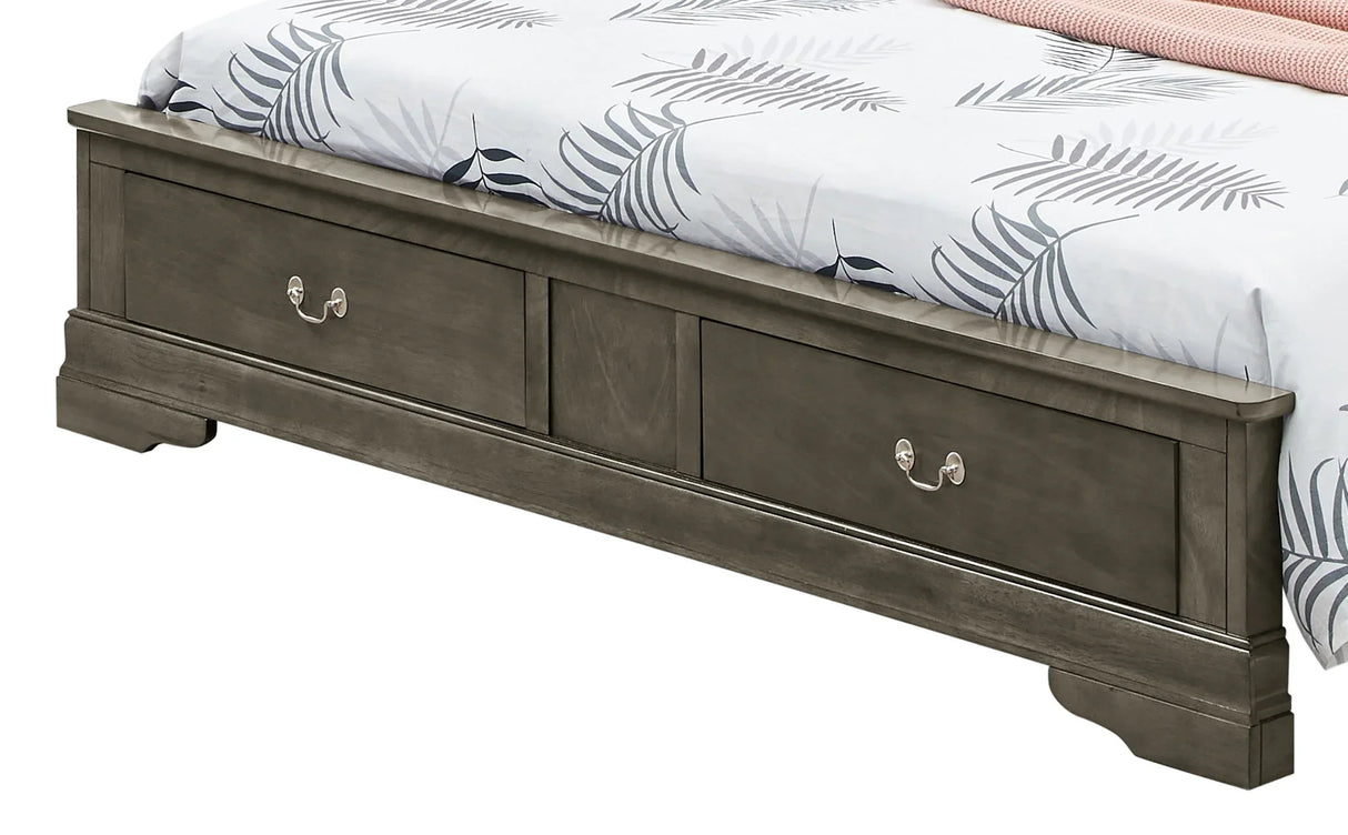 Louis Phillipe - Storage Bed - Furniture Home Direct