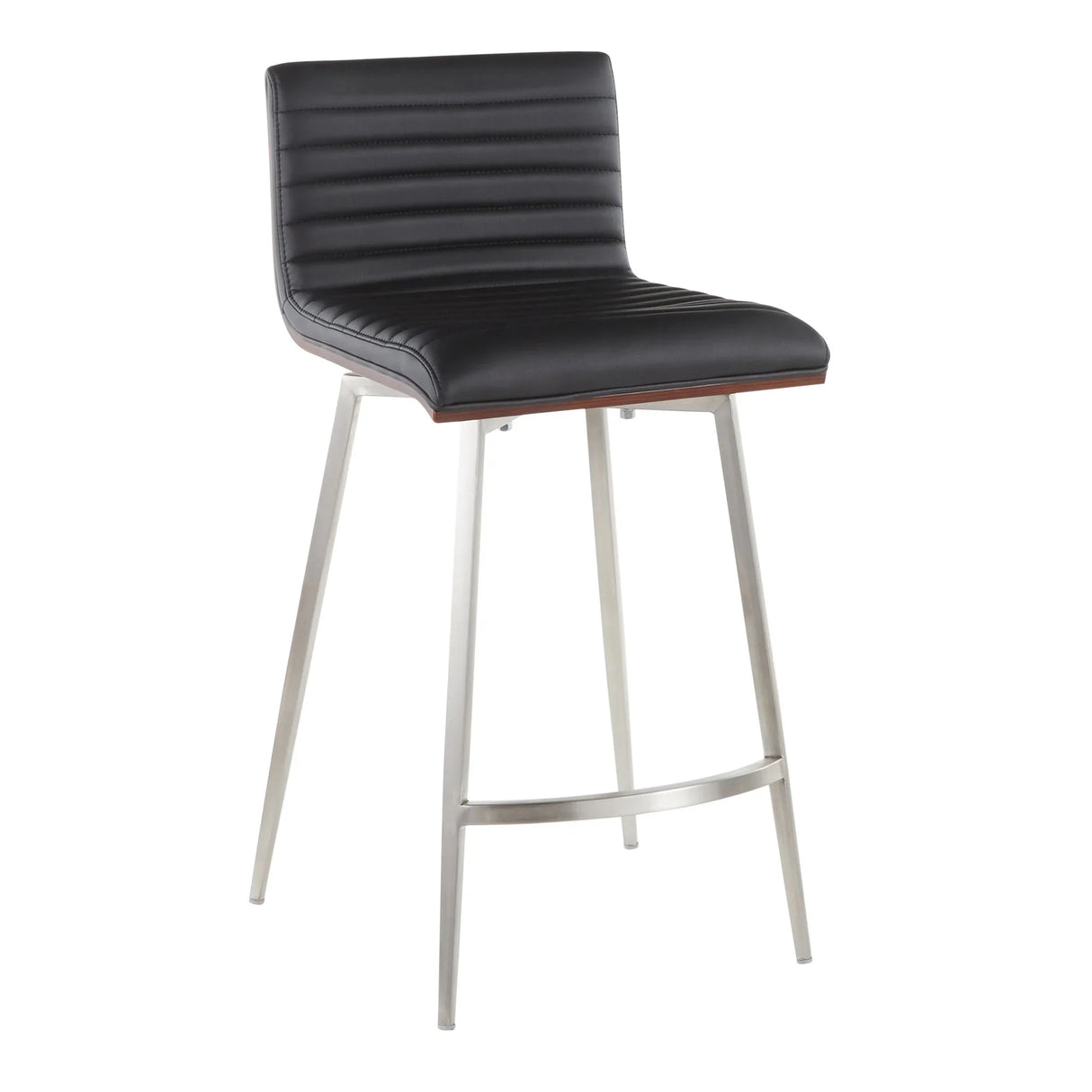 Marcel Mason - 5 Piece Swivel Contemporary Counter Height Dining Set - Furniture Home Direct