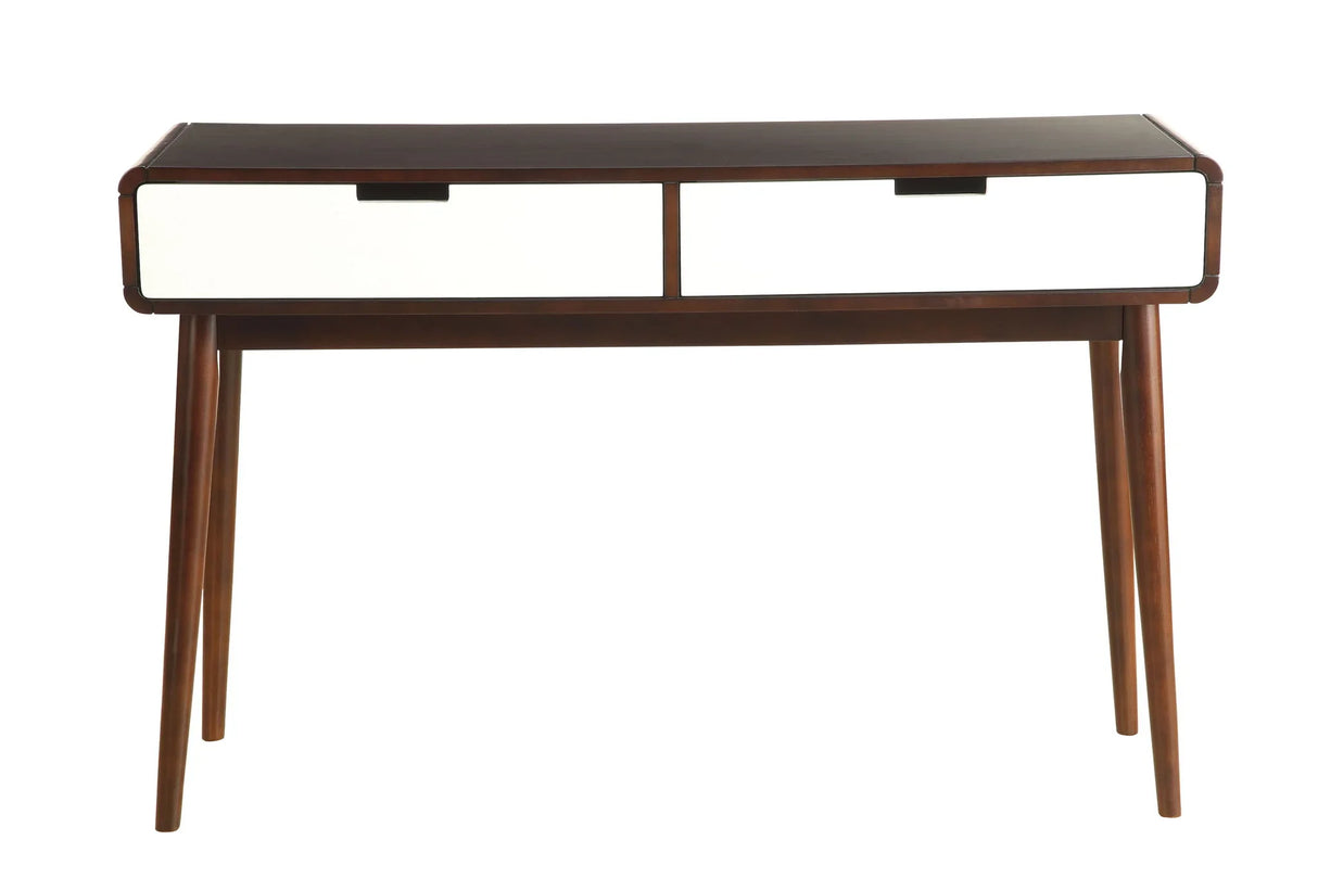 Christa - Console Table - White / Espresso - Furniture Home Direct