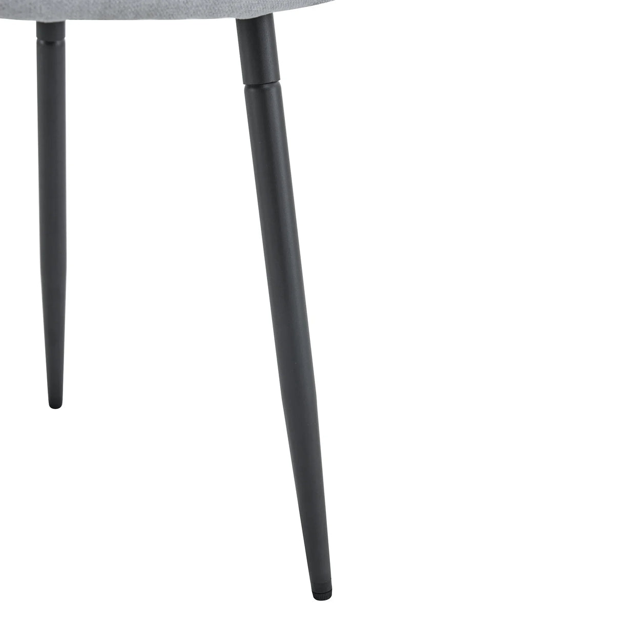 Dining Set Glass Table With 10 Chairs Finish Light Gray - Furniture Home Direct