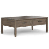 Ela - Lift Top Coffee Table - Smoky Brown - Furniture Home Direct