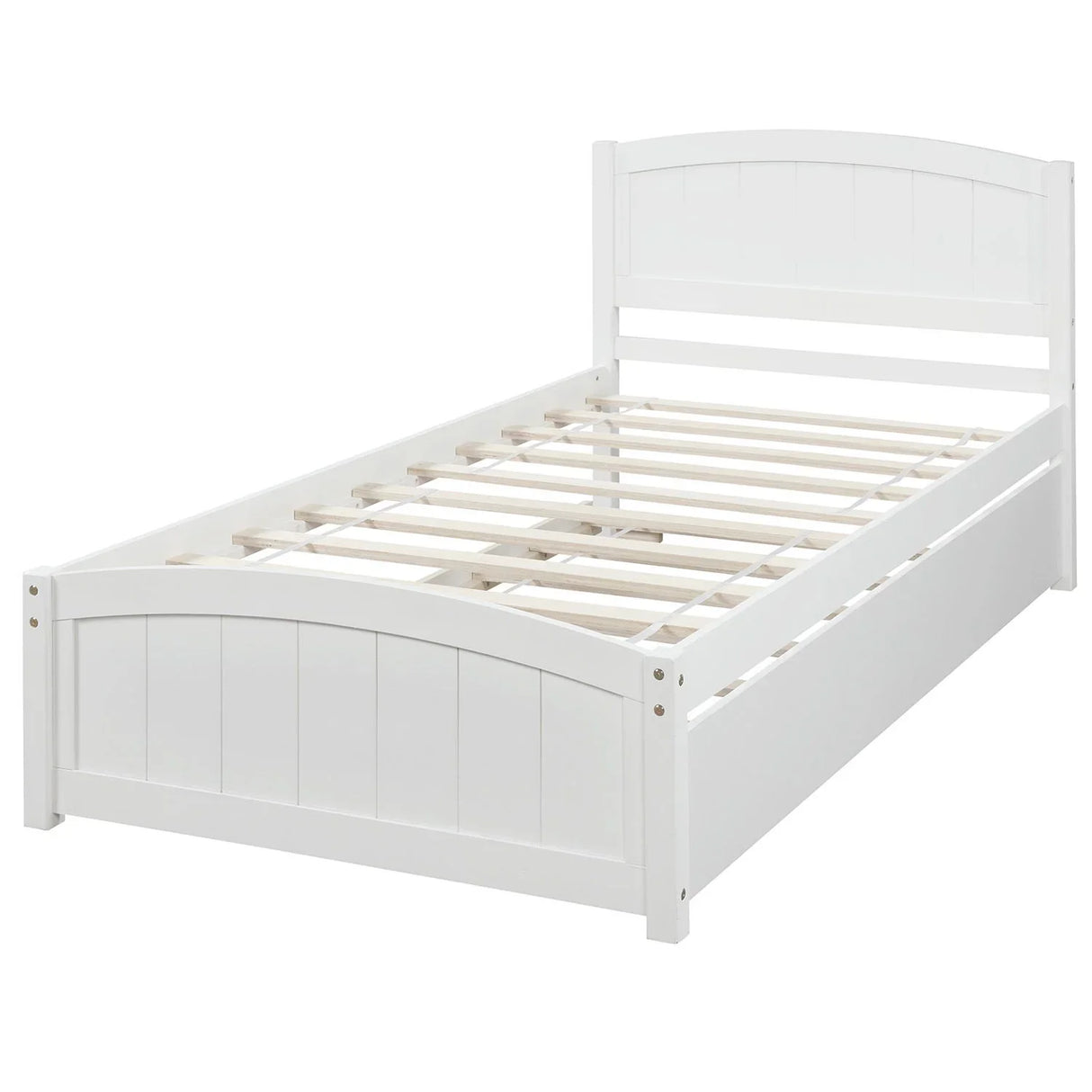 Platform Bed & Headboard, Footboard And Wood Slat Support - Furniture Home Direct