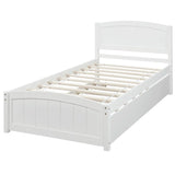 Platform Bed & Headboard, Footboard And Wood Slat Support - Furniture Home Direct