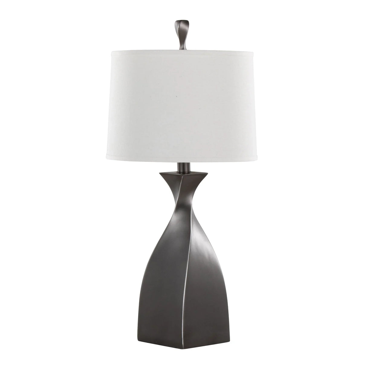 Curvo - Contemporary Polyresin Table Lamp (Set of 2) - Furniture Home Direct