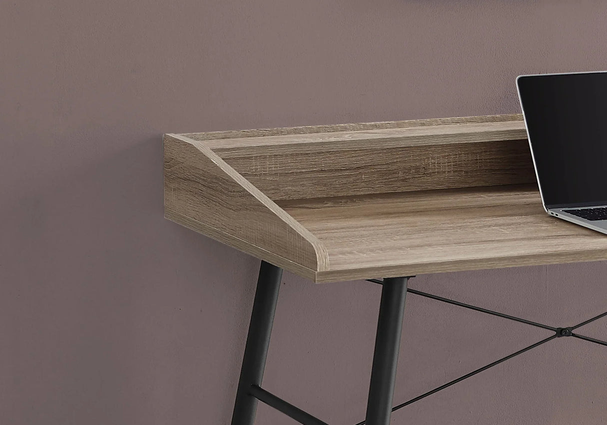 Computer Desk For Home Office, Sturdy Construction, Storage Shelves - Furniture Home Direct