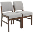 Caldwell - Dining Chair (Set of 2) - Light Gray - Furniture Home Direct