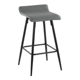 Ale - Contemporary Fixed Height Counter Stool (Set of 2) - Furniture Home Direct