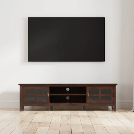 Artisan - Low TV Media Stand - Brown - Furniture Home Direct