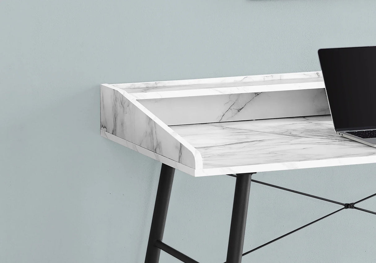 Computer Desk For Home Office, Laptop Storage Shelves, Contemporary & Modern - Furniture Home Direct