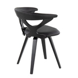 Gardenia - Mid-Century Modern Dining Chair With Swivel - Furniture Home Direct