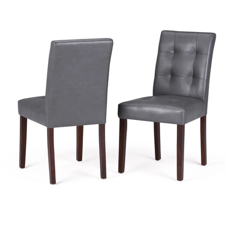 Andover - Parson Dining Chair, Upholstered (Set of 2) - Furniture Home Direct