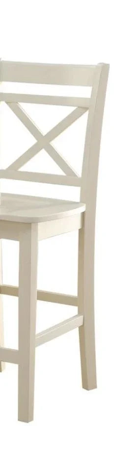 Tartys - Counter Height Chair (Set of 2) - Cream - Furniture Home Direct