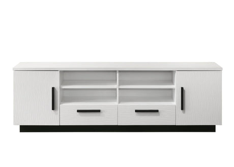 Matilda - TV Stand With Drawers - White Finish - Furniture Home Direct