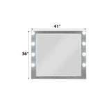 Sliverfluff - Mirror With Light - Mirrored / Champagne - Furniture Home Direct