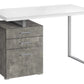 Computer Desk Left Right Set-Up Storage Drawers For Home Office - Furniture Home Direct