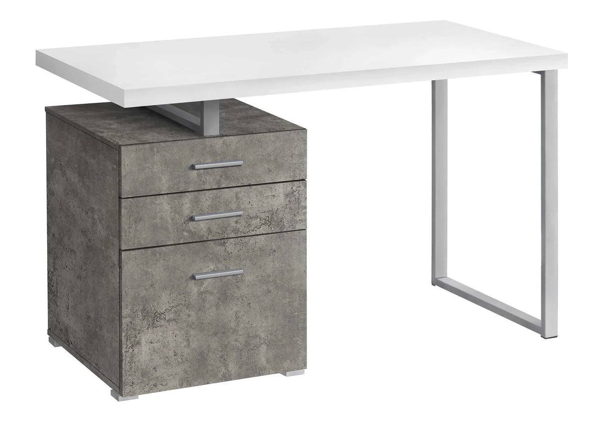 Computer Desk Left Right Set-Up Storage Drawers For Home Office - Furniture Home Direct