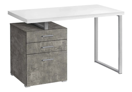 Computer Desk Left Right Set-Up Storage Drawers For Home Office - Furniture Home Direct