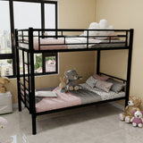 Bunk Bed For Kids, Convertible Frame With Ladders & Guardrail - Furniture Home Direct