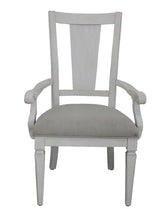 Katia - Arm Chair (Set of 2) - Light Gray / White - Furniture Home Direct