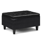 Harrison - Upholstered Coffee Table Storage Ottoman - Furniture Home Direct